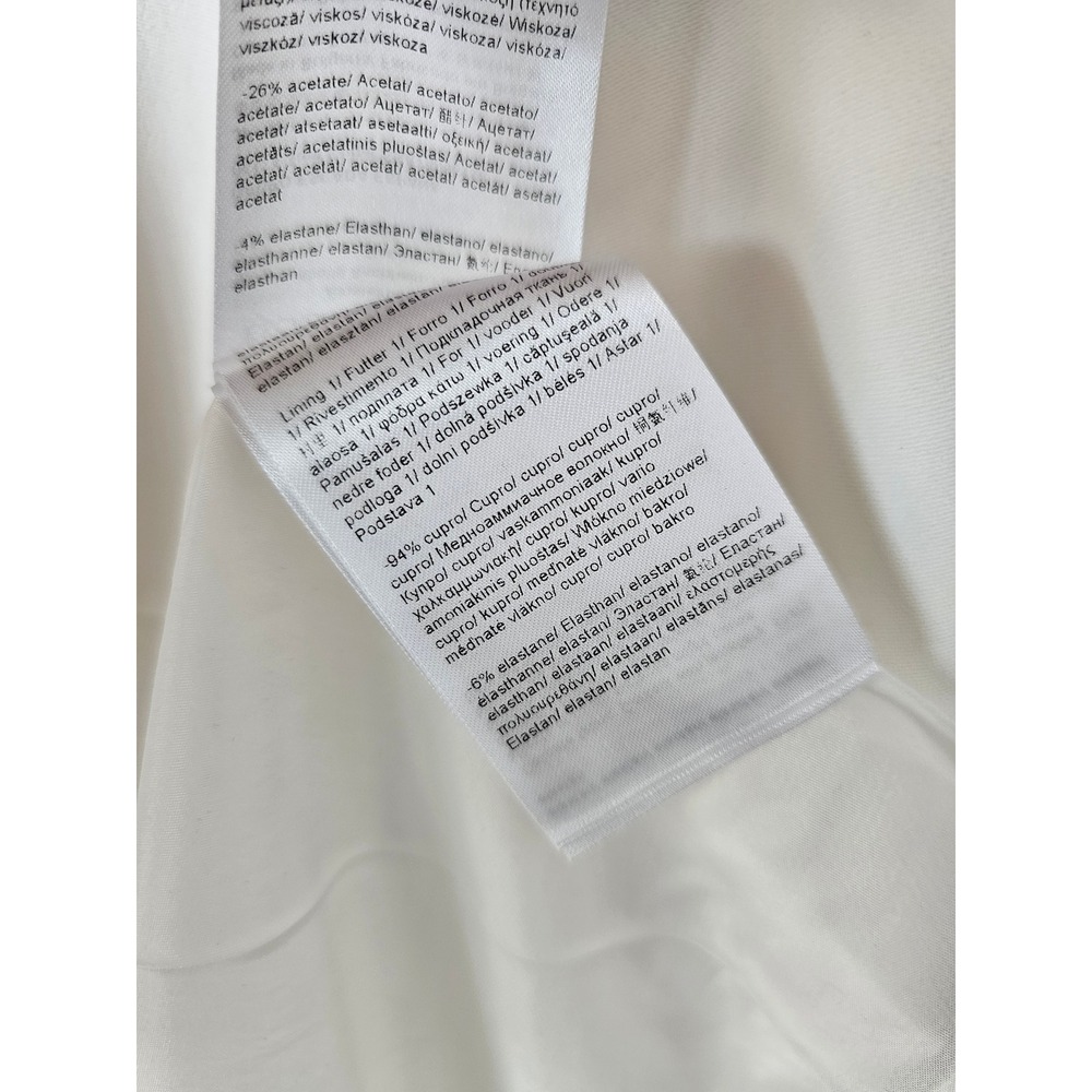 Escada Dequineta Off-White 3/4 Sleeve Shift Dress Size 42 1006326 01 - Picture 11 of 11